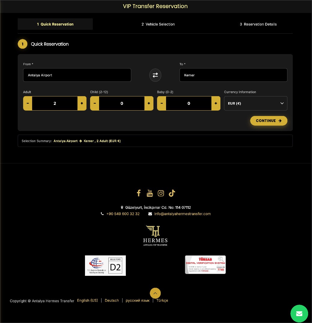 VIP Transfer
